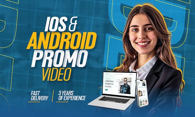 create ios or android mobile app promo video, intro, explainer or demo video ad