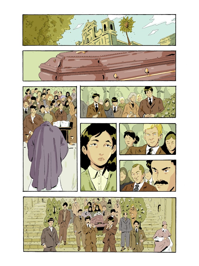 draw a comic panel for you