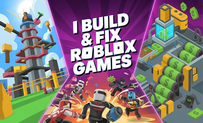 fix or build your roblox obby, tycoon, full game