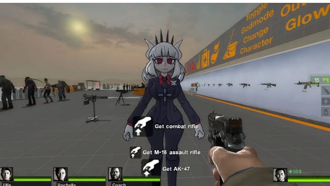 create sfm player model gmod player model left 4 dead 2 tf2 cs2 mmd model