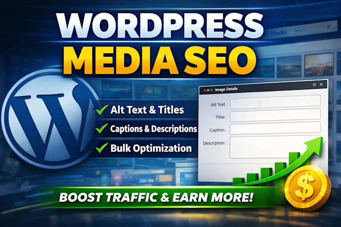 optimize wordpress image SEO in bulk