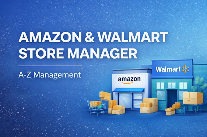 manage your amazon and walmart seller account