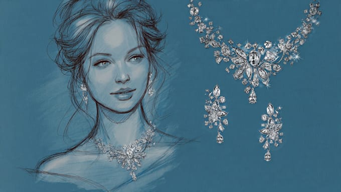 design custom jewelry sketches