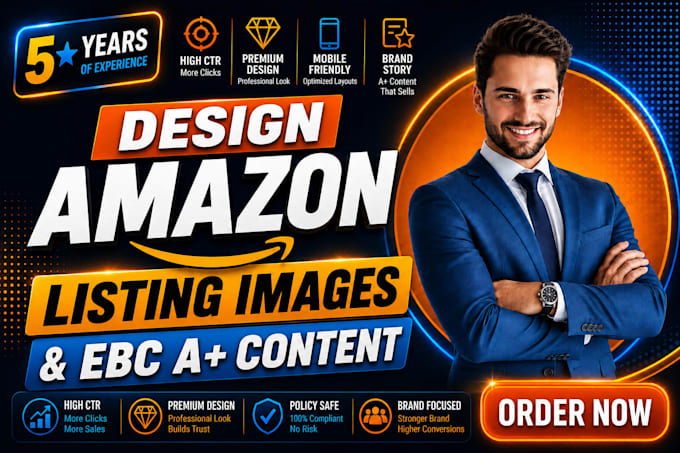 do amazon listing images design, amazon infographic, product listing images