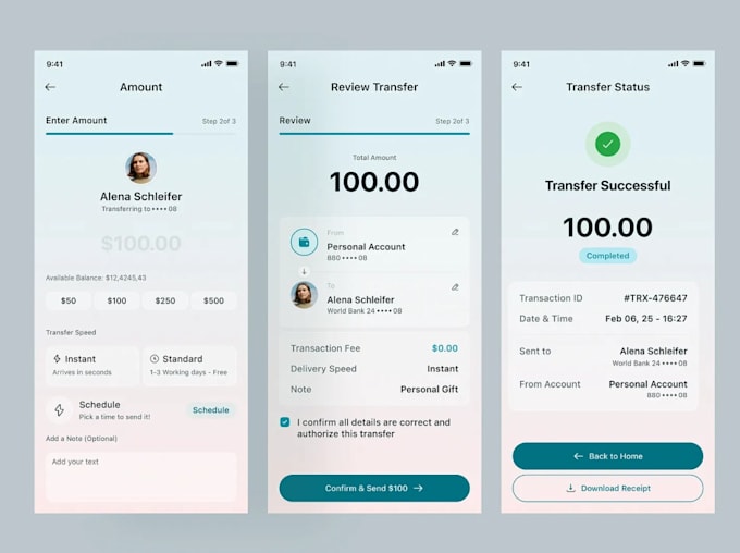 develop neobank app loan app money transfer app loan app fintech app
