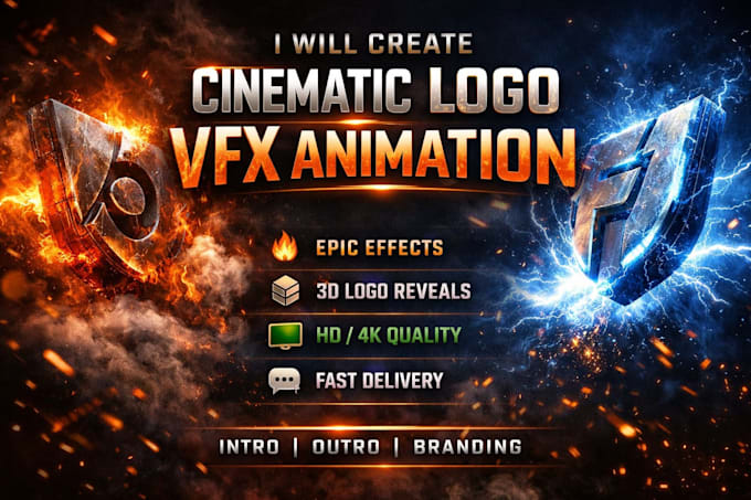 create logo vfx, asap for you