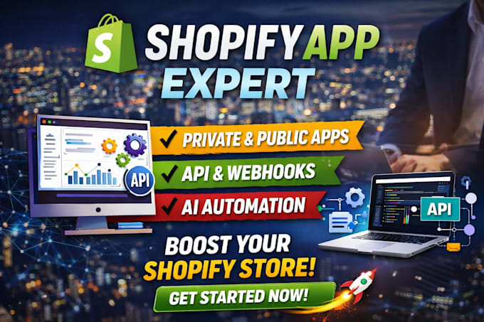 shopify public app, shopify private app, webhooks, custom shopify ai app, api