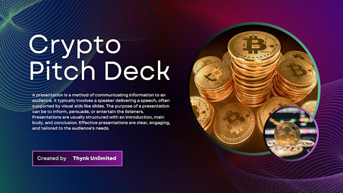 design web3 crypto pitch deck blockchain pitch deck design web3 investor deck