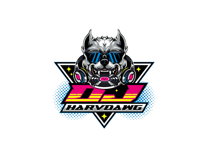 create high quality and beautiful dog logo design