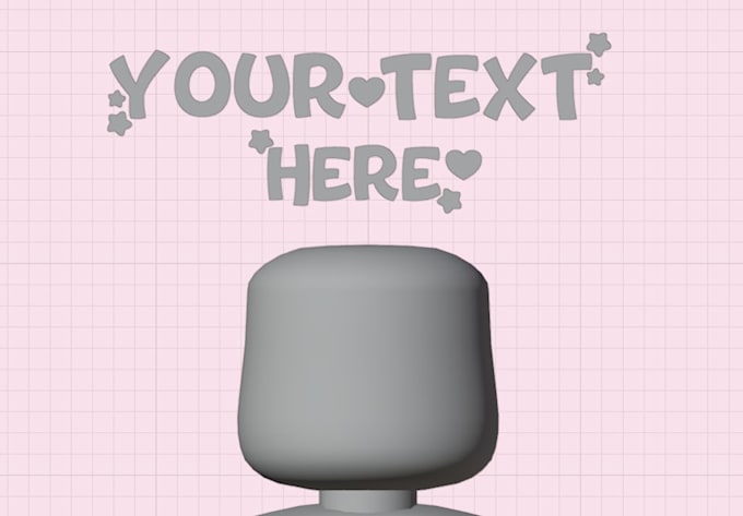 make a roblox ugc custom over head title
