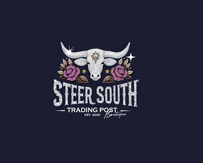 create creative and good looking western logo design