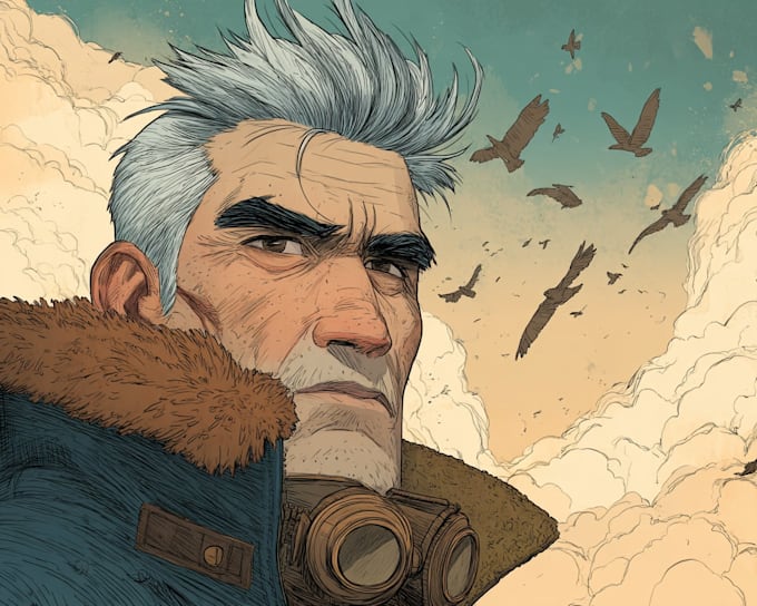 comic book illustration with comic book illustrator