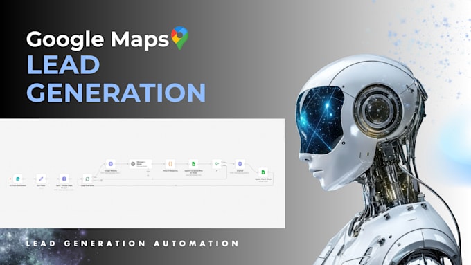 automated google maps data scraping and lead generation system