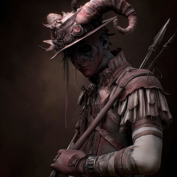 fantasy horror and fantasy horror character