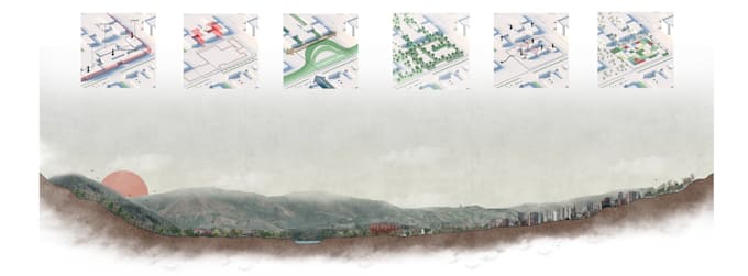 create high end architectural diagrams and concept schemes