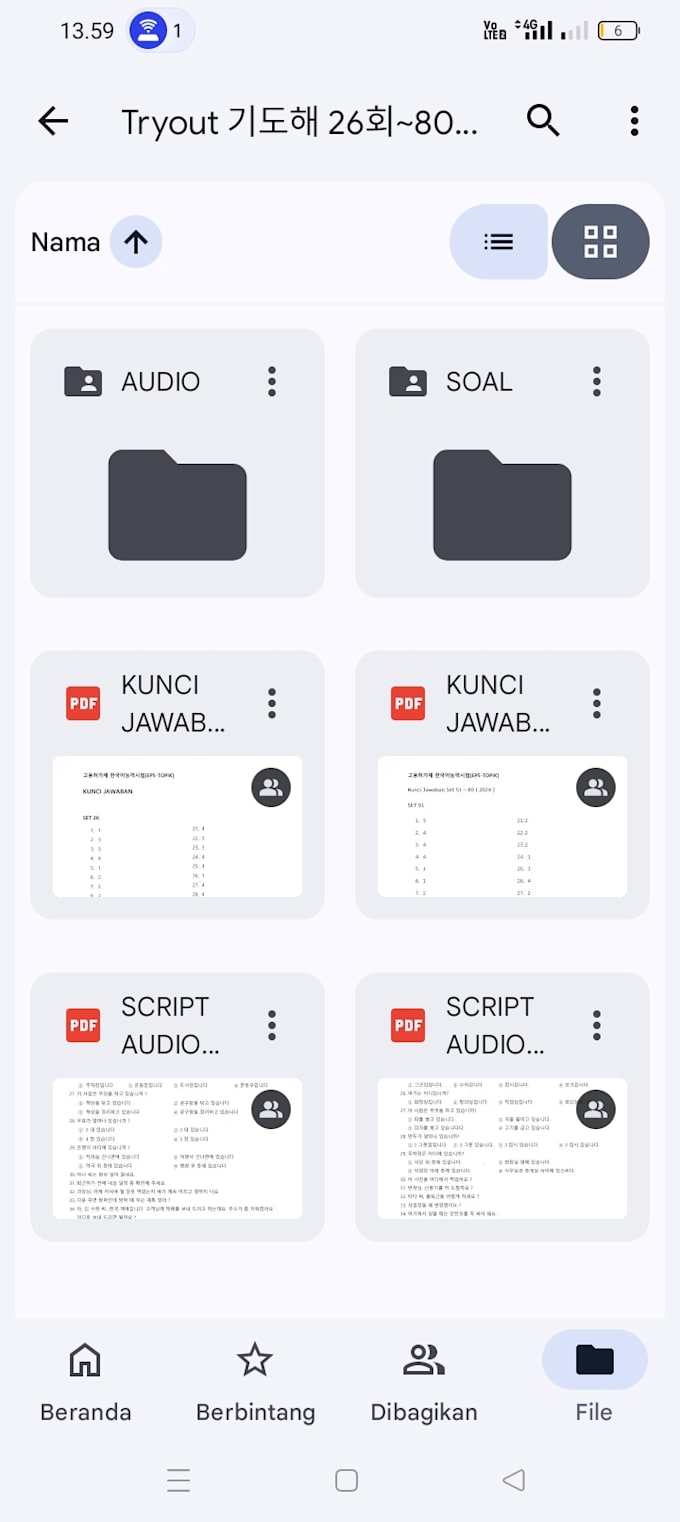 korean topik practice test PDF