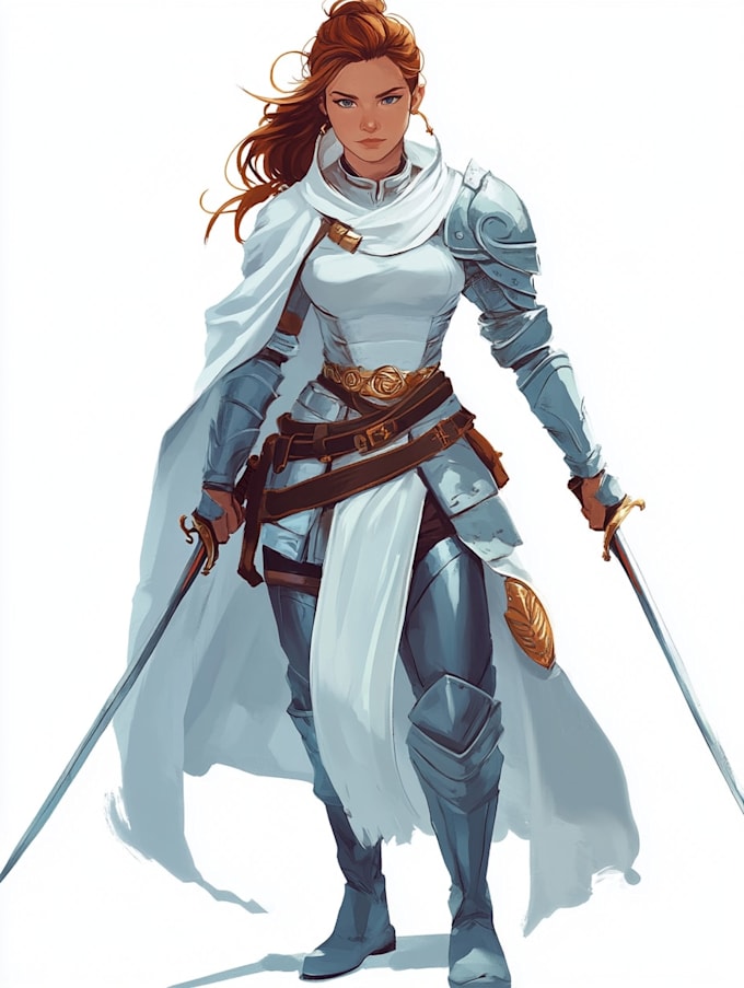 create 2d game character design and animation
