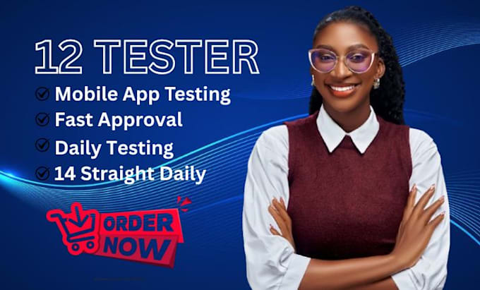 provide 12 testers closed testing 20 testers mobile app testing 12 testers