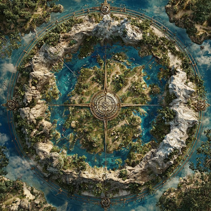 Custom fantasy map design for rpgs, games, novels and stories by ...