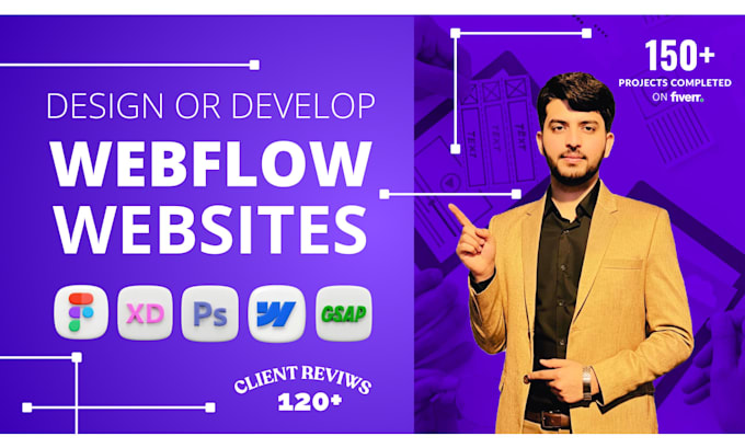 design, redesign, or develop your webflow website professionally