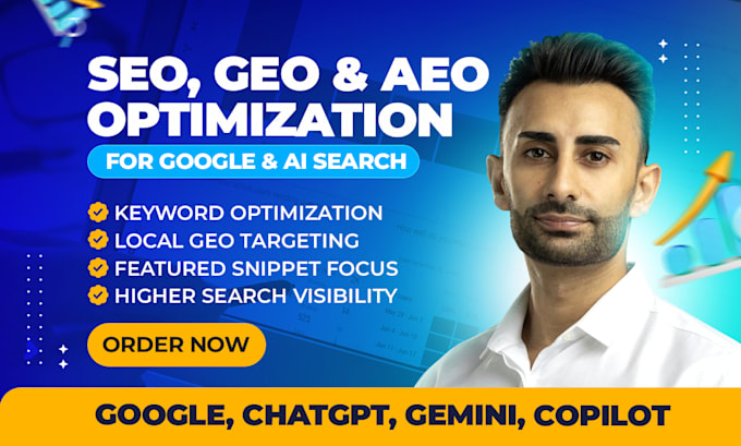 do SEO, GEO and aeo optimization for google and ai search