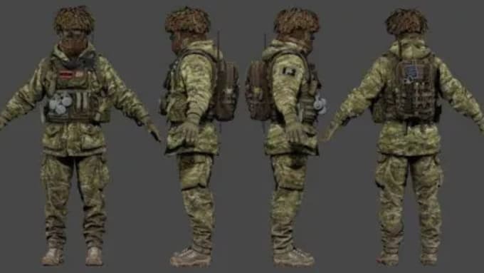 create custom armor, weapons, props, and characters for arma reforger