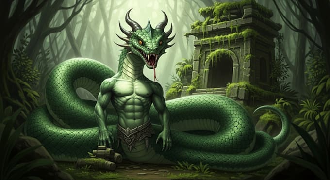 make artwork for fantasy, horror, or monster characters