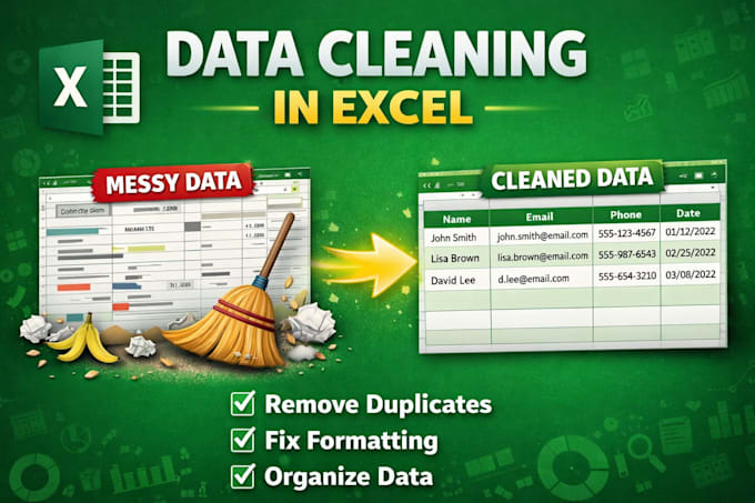 remove duplicates and clean messy data professionally