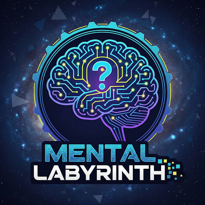 design a creative and smart logic game logo for your brand