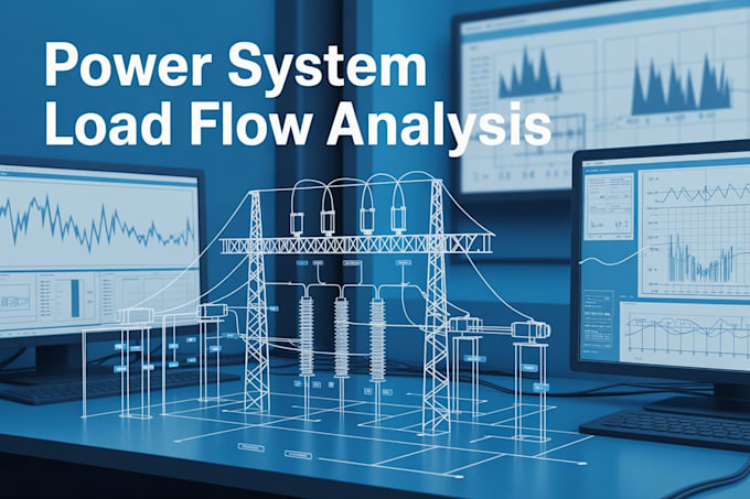 do power system load flow analysis and power network study