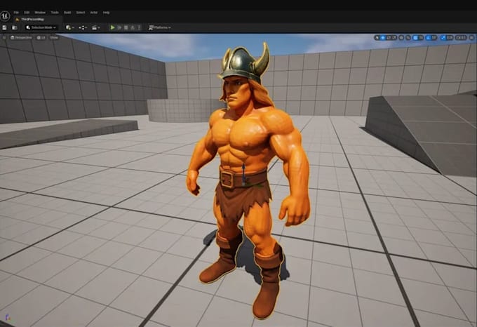 create high quality unreal engine game assets, props, and environments