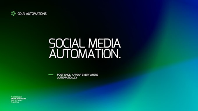 automate your social media content creation and posting
