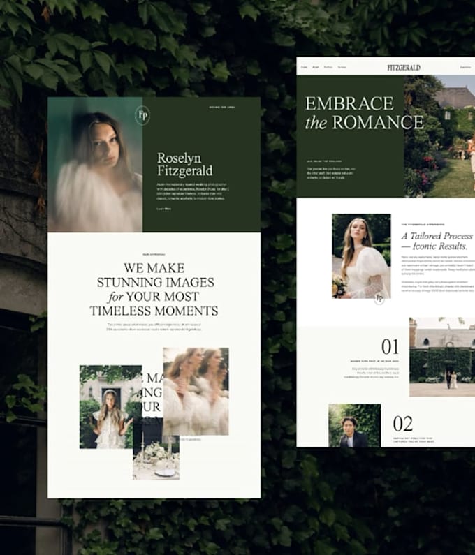 design, redesign, and customize your showit website
