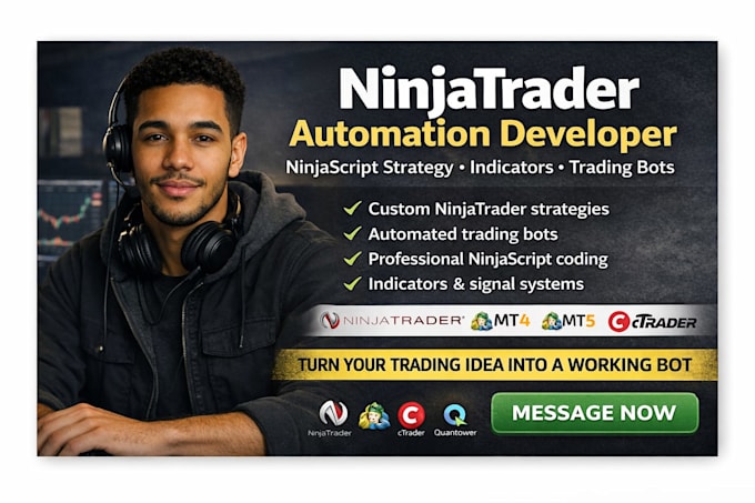 code ninjatrader ninjascript trading bot strategy indicator automation
