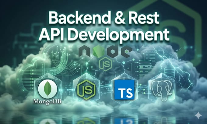 develop and integrate rest api with node js and typescript