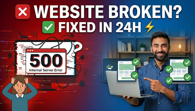 fix wordpress website bugs, errors and critical issues fast