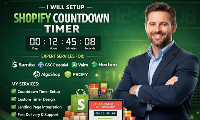 setup shopify countdown timer samita gsc essential vairo hextom algoshop profy