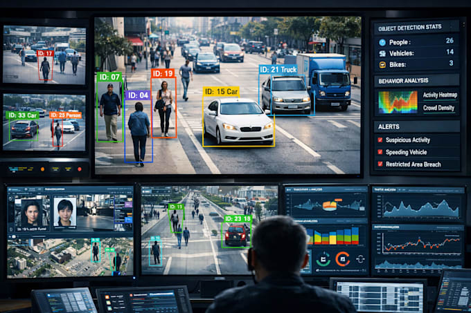 create ai powered cctv analytics and smart surveillance system