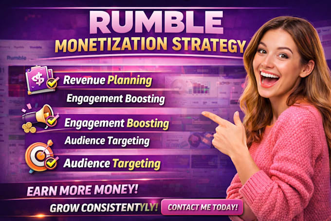 profitable monetization strategy for your rumble channel