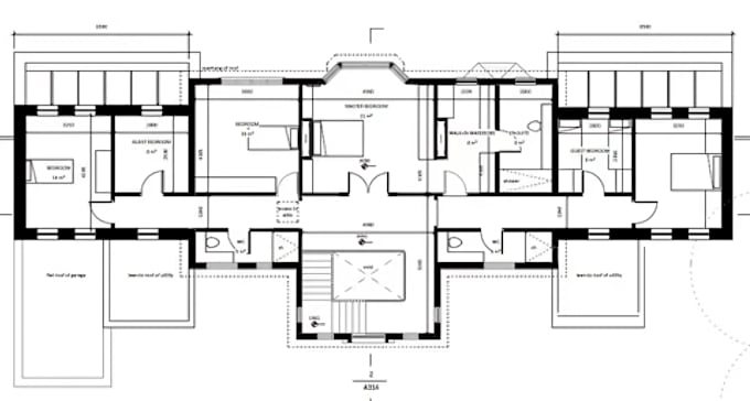Do architectural design, floorplans drawings and redraw of sketch by ...
