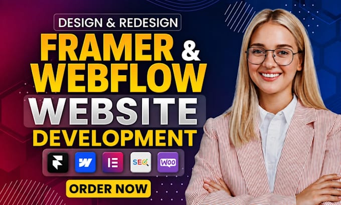 design framer website, webflow website, figma to framer as a framer developer