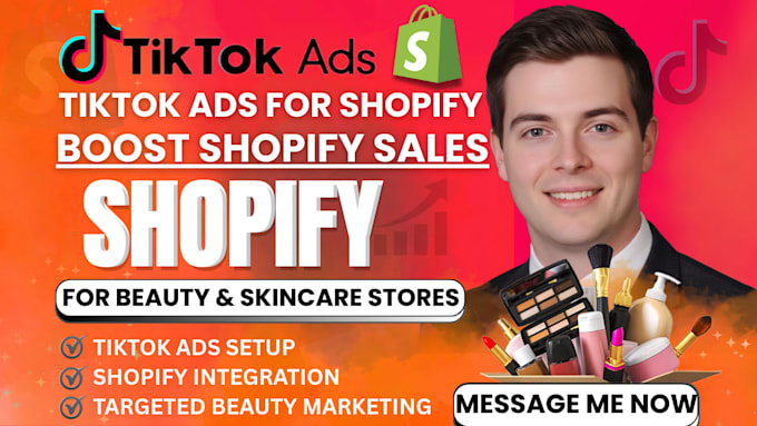 setup tik tok ads to boost shopify sales for beauty and skincare stores