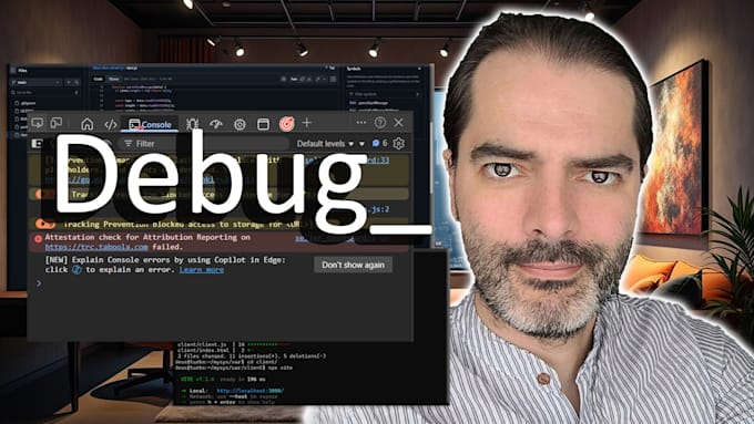 help you debug javascript and python code