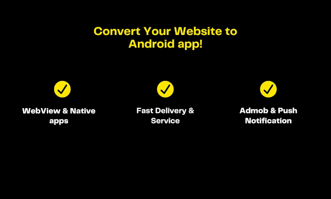 convert your website to app, android webview app