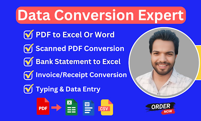 convert PDF to excel, scan pages to excel and google sheets accurately