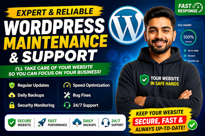 do wordpress website maintenance and wordpress support