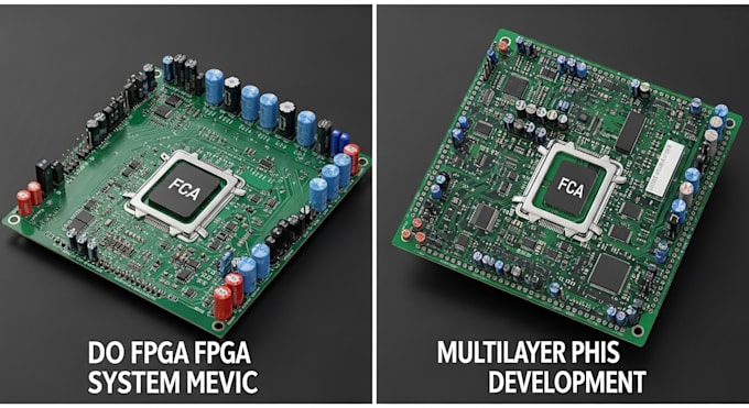 do pcb design, fpga linux soc system hardware and multilayer pcb development