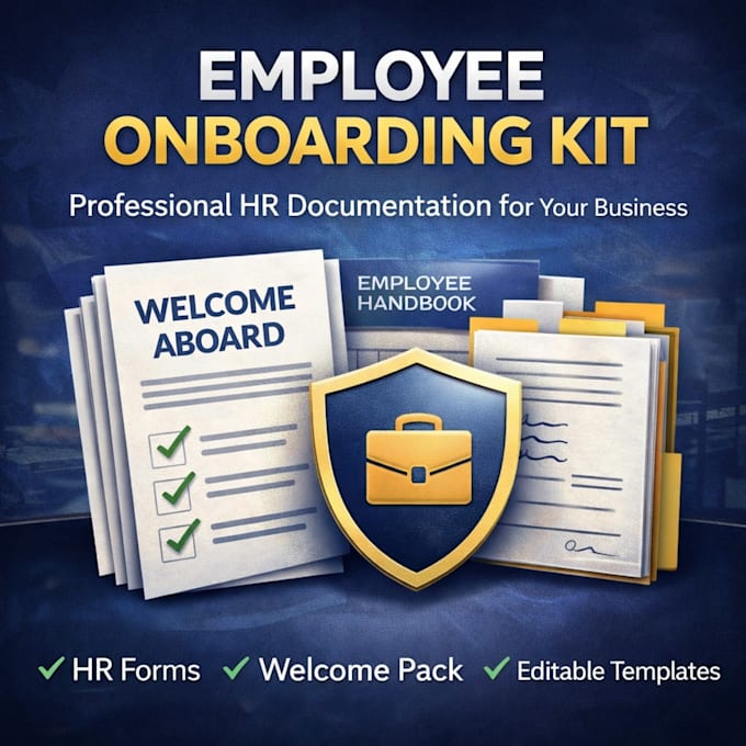 create employee onboarding documents and HR documentation kit