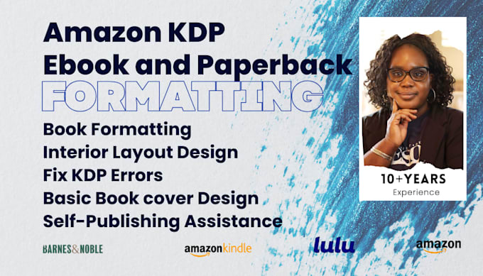 Format book or ebook for amazon kdp or kindle by Penninggrace | Fiverr