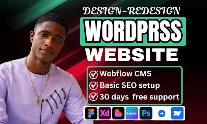 build wordpress website development business website, redesign wordpress website